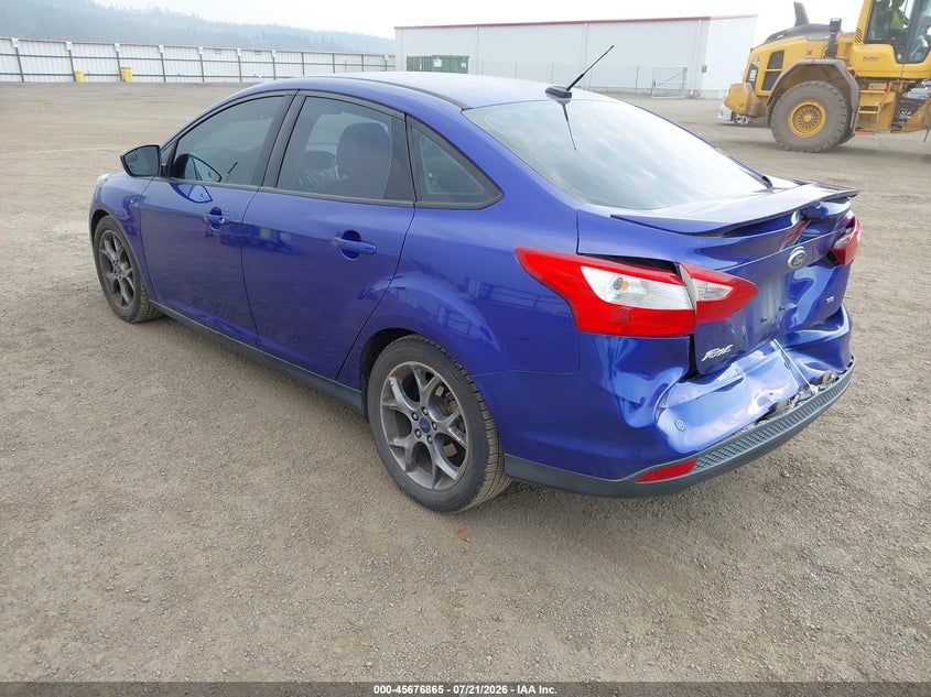 2014 Ford Focus Se VIN: 1FADP3F23EL341959 Lot: 45676865