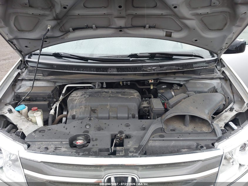 2011 Honda Odyssey Ex-L VIN: 5FNRL5H60BB070395 Lot: 45676867