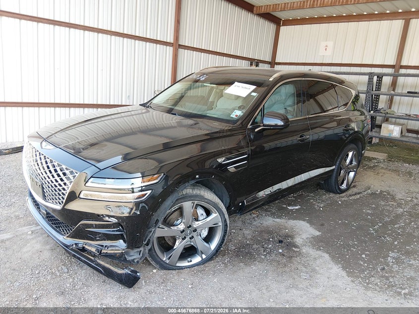 Vin: kmuhcesc5nu082464, lot: 46175468, genesis gv80 3.5t awd 20222