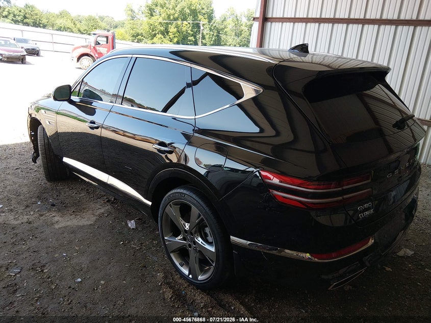 Vin: kmuhcesc5nu082464, lot: 46175468, genesis gv80 3.5t awd 20223