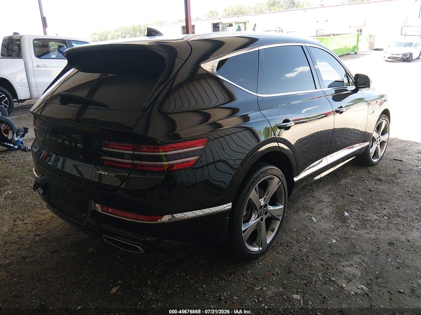 Vin: kmuhcesc5nu082464, lot: 46175468, genesis gv80 3.5t awd 20224