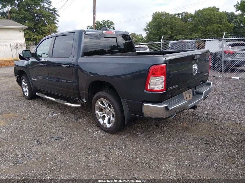 Vin: 1c6srfft4kn782643, lot: 46175470, ram 1500 big horn/lone star  4x4 5'7 box 20193