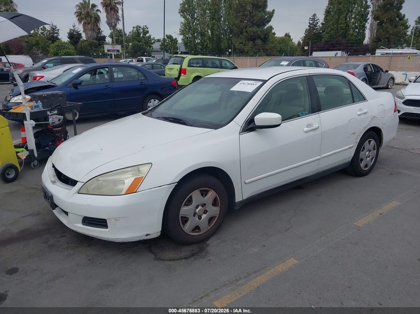 2007 Honda Accord 2.4 Lx 1HGCM56447A166732 photo 1