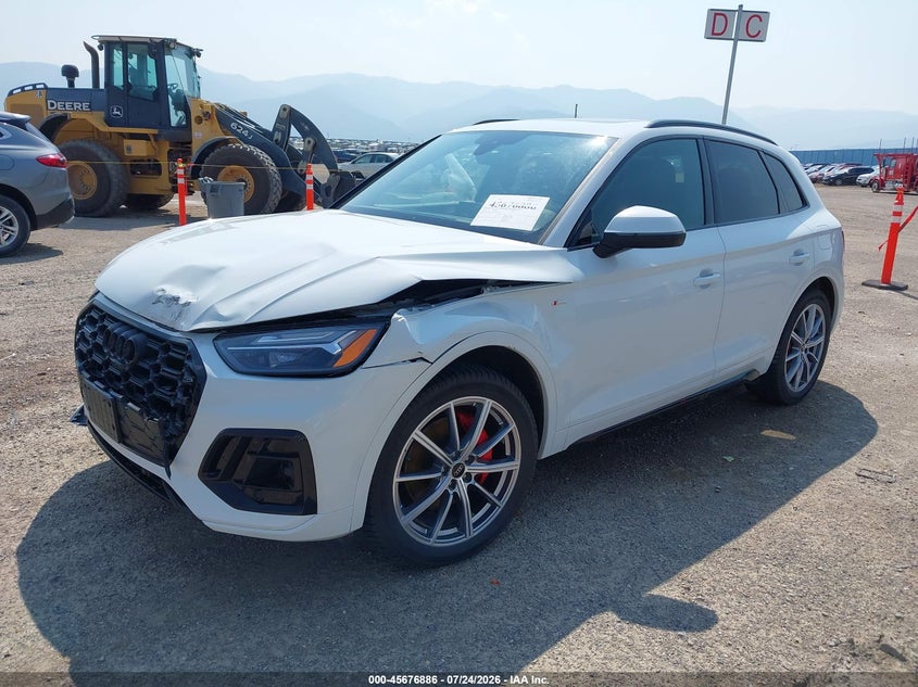 Vin: wa1e2afy3r2033542, lot: 46175486, audi q5 premium plus 55 tfsi e s line quattro s tronic 20242