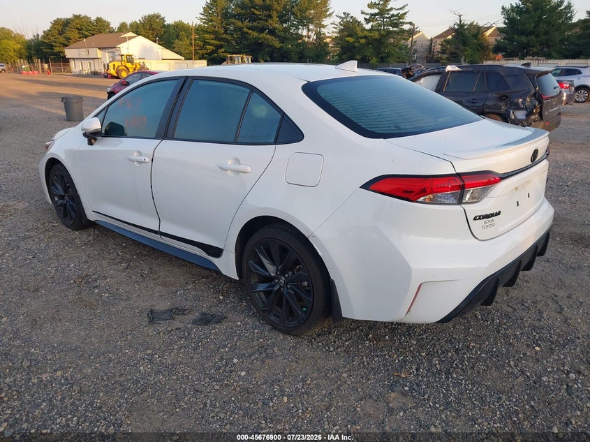 2023 TOYOTA COROLLA SEDAN 2.0L I-4 DI, DOHC, VVT, 169HP