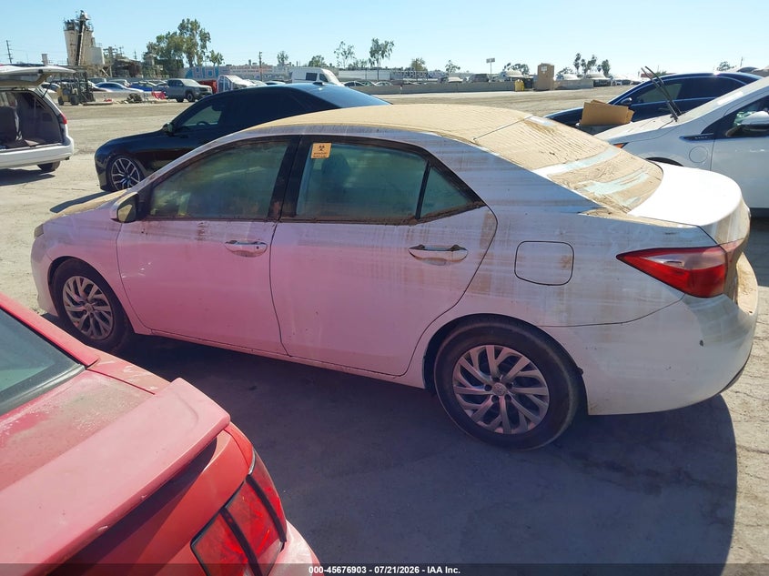 2019 Toyota Corolla Le VIN: 2T1BURHE1KC233296 Lot: 45676903