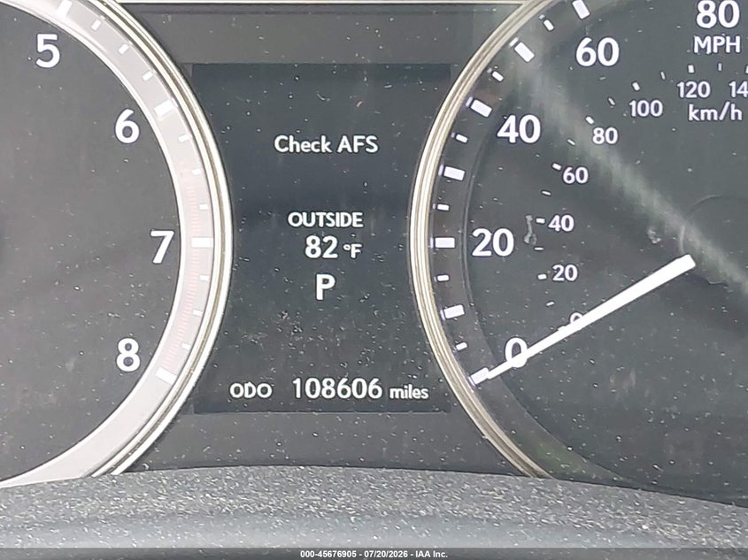 2013 Lexus Gs 350 VIN: JTHBE1BLXD5013868 Lot: 45676905