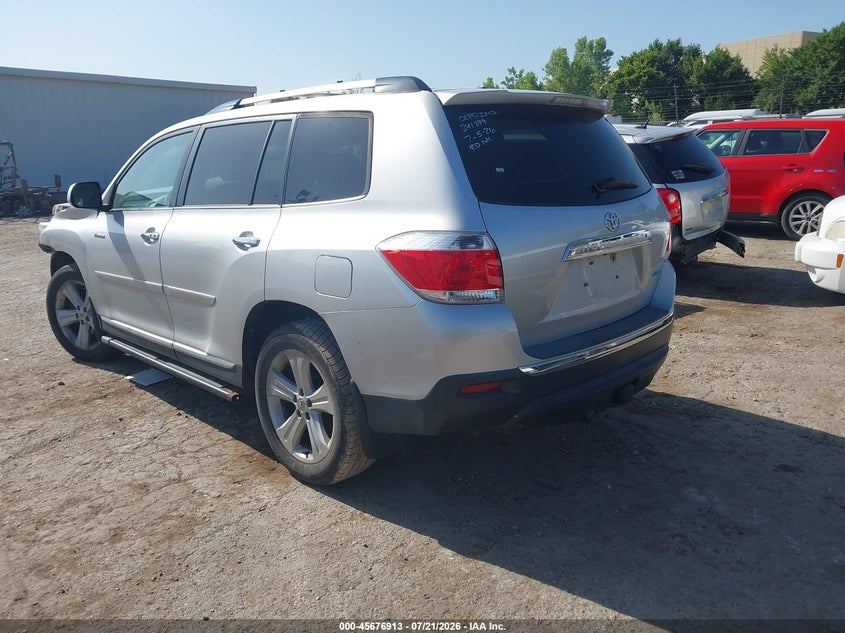 2011 Toyota Highlander Limited V6 VIN: 5TDDK3EH0BS079620 Lot: 45676913