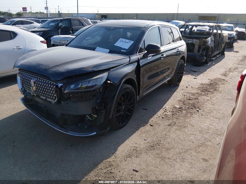 Vin: 5lmcj2c92lul11418, lot: 46175517, lincoln corsair reserve 20202