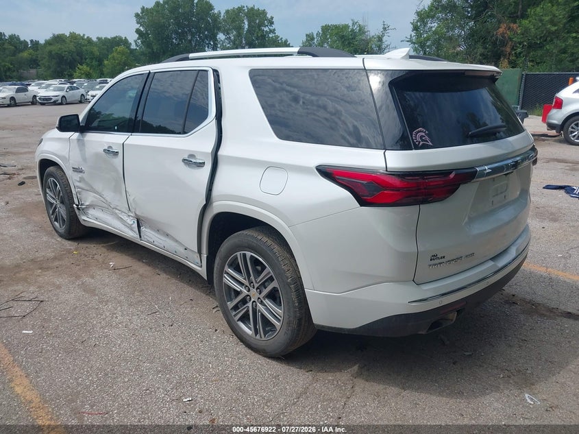 Vin: 1gnevnkw0pj188729, lot: 46175522, chevrolet traverse awd high country 20233