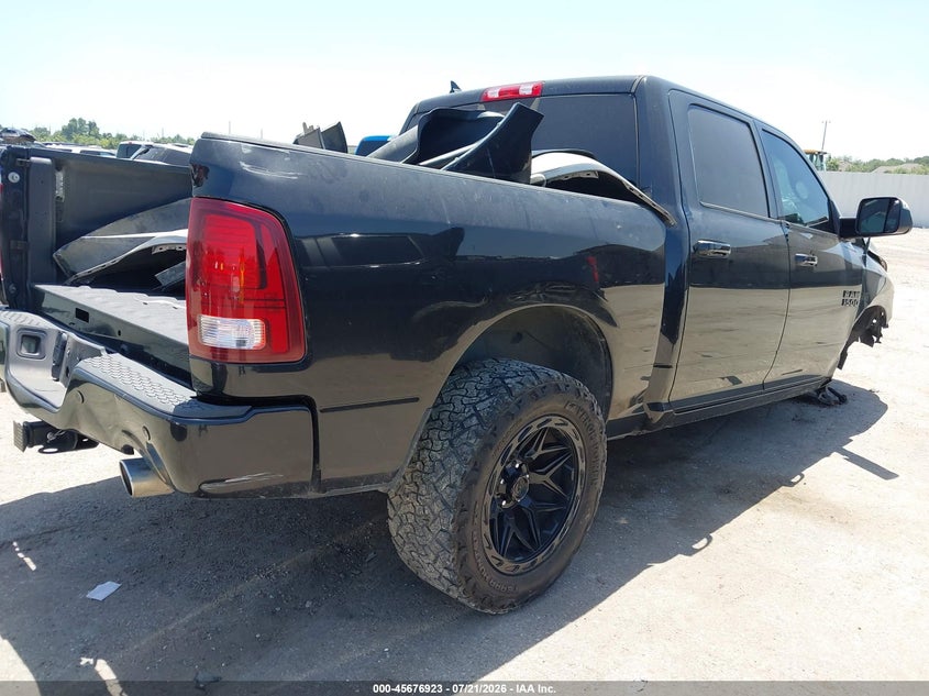 2018 Ram 1500 Night 4X4 5'7 Box VIN: 1C6RR7MT6JS110400 Lot: 45676923