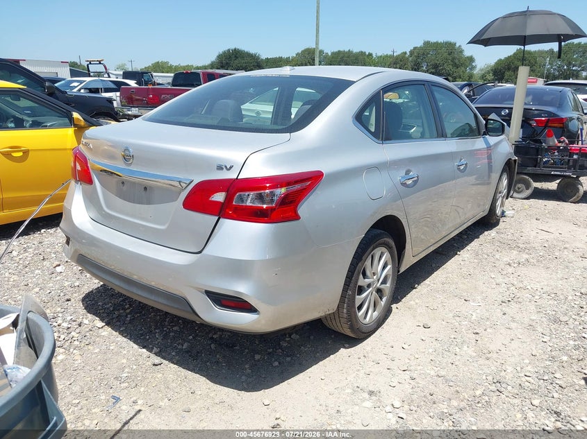 2019 NISSAN SENTRA auction photo 4