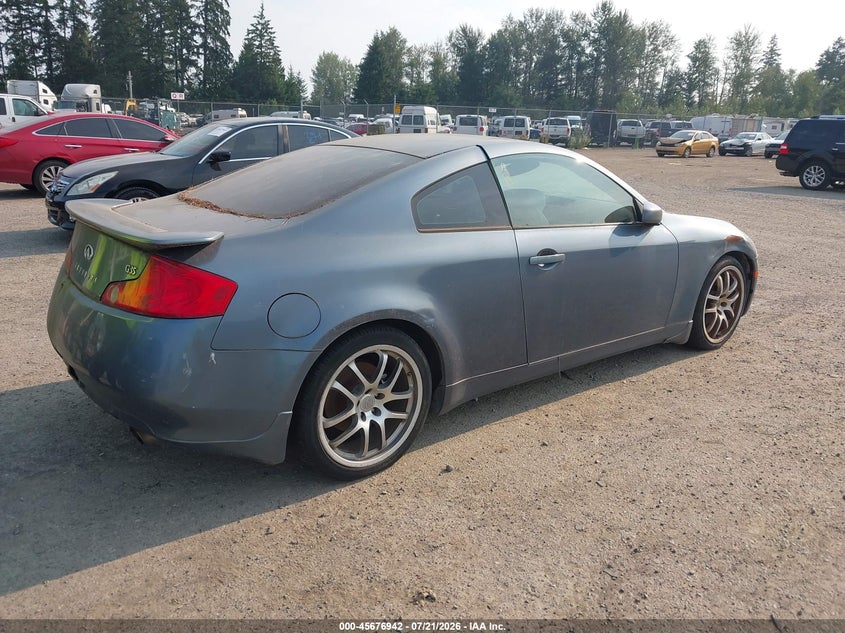 2005 INFINITI G35 auction photo 4