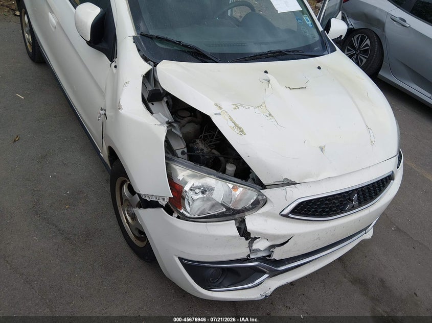 2017 Mitsubishi Mirage Es VIN: ML32A3HJ3HH002667 Lot: 45676946