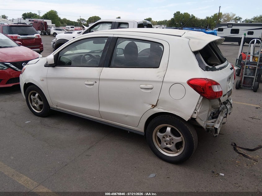 2017 Mitsubishi Mirage Es VIN: ML32A3HJ3HH002667 Lot: 45676946