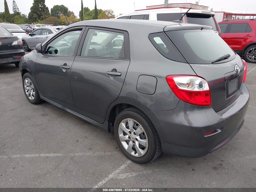 Vin: 2t1ke4ee0cc049604, lot: 46175560, toyota matrix s 20123