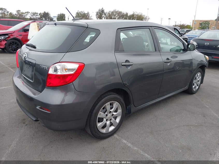 Vin: 2t1ke4ee0cc049604, lot: 46175560, toyota matrix s 20124