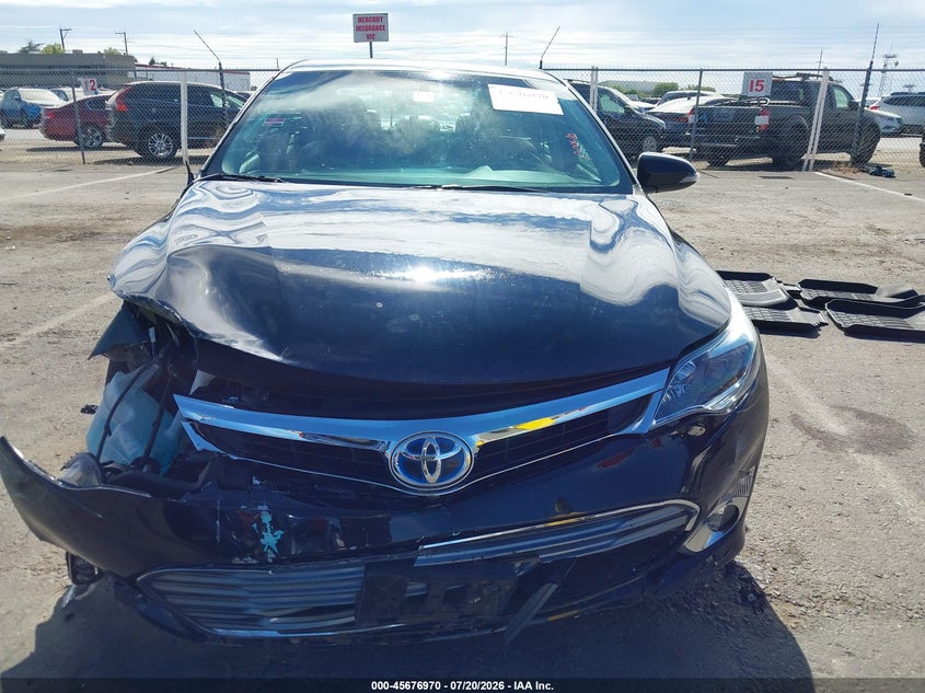 2015 Toyota Avalon Hybrid Xle Premium VIN: 4T1BD1EBXFU040998 Lot: 45676970
