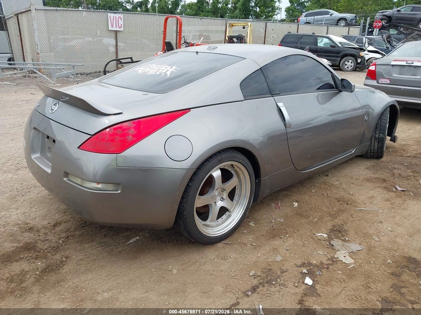 2008 Nissan 350Z Touring VIN: JN1BZ34D88M706668 Lot: 45676971