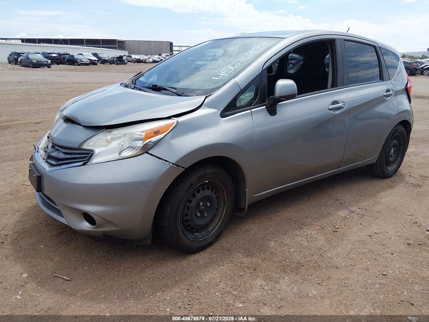 Vin: 3n1ce2cp8el400856, lot: 46175579, nissan versa note s (sr)/s plus/sv 20142
