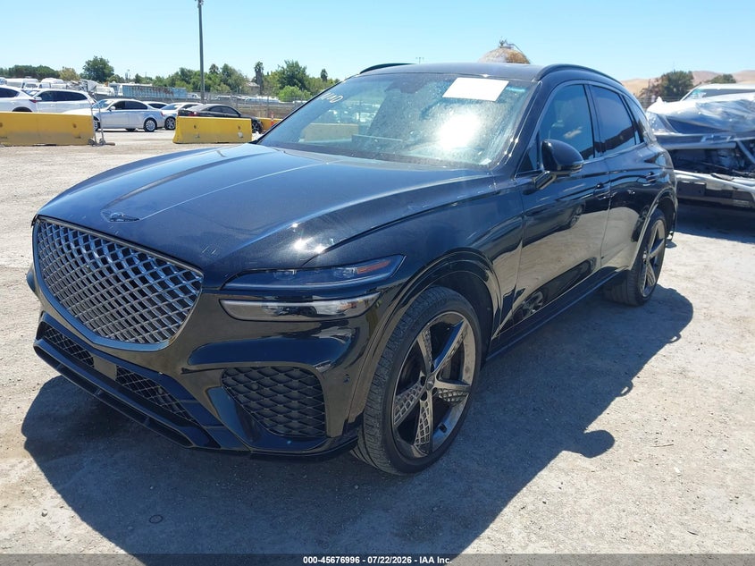 Vin: kmumcdtc7nu019275, lot: 46175596, genesis gv70 3.5t awd sport 20222