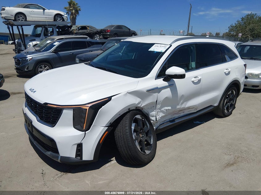 2025 Kia Sorento Hybrid Ex VIN: KNDRH4JG3S5429691 Lot: 45676999