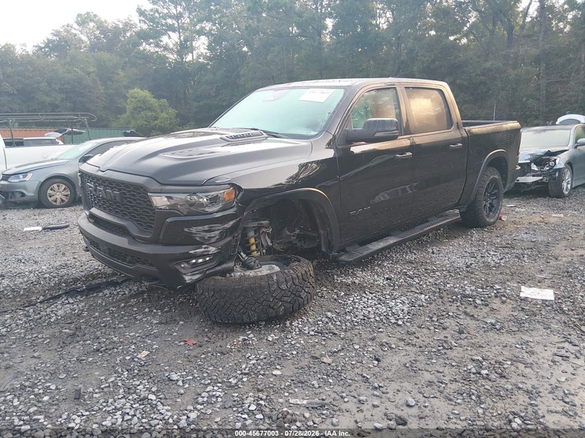 Vin: 1c6srflpxsn685602, lot: 46175603, ram 1500 rebel  4x4 5'7 box 20252