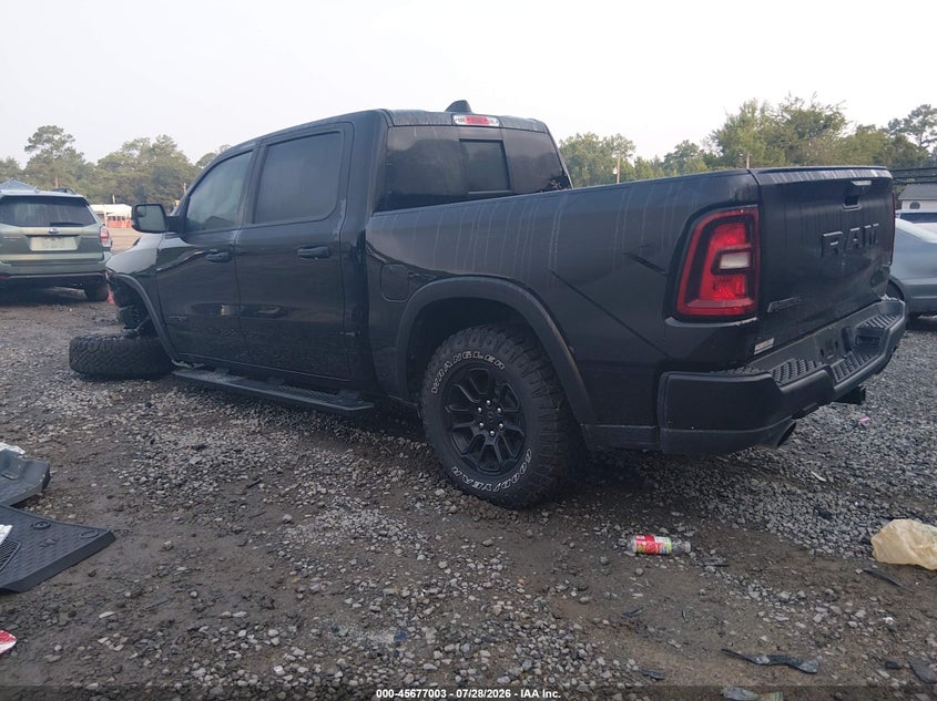 Vin: 1c6srflpxsn685602, lot: 46175603, ram 1500 rebel  4x4 5'7 box 20253