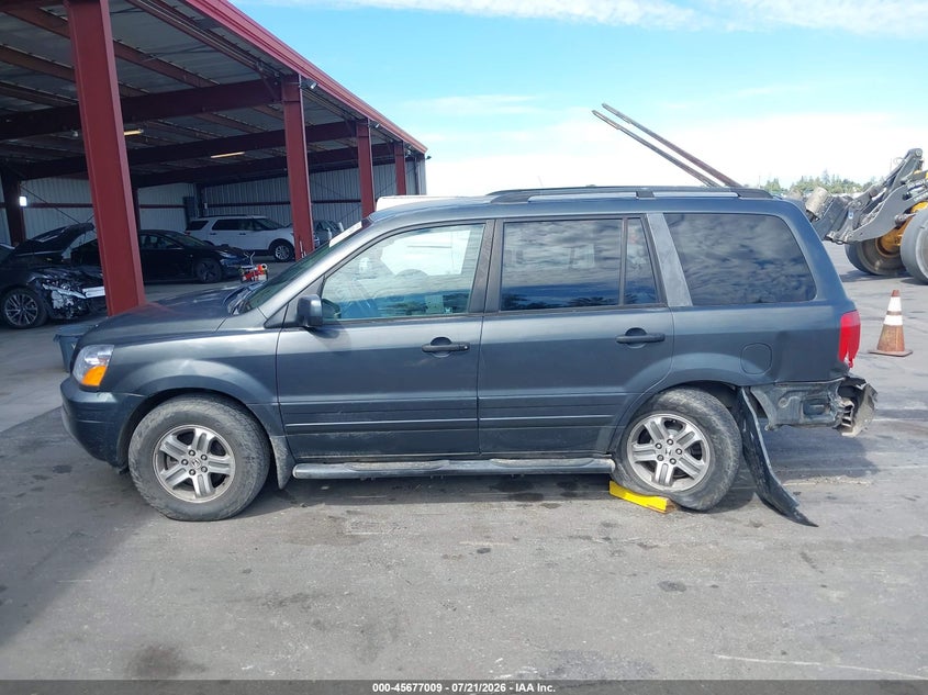 2003 Honda Pilot Ex-L VIN: 2HKYF18673H529324 Lot: 45677009