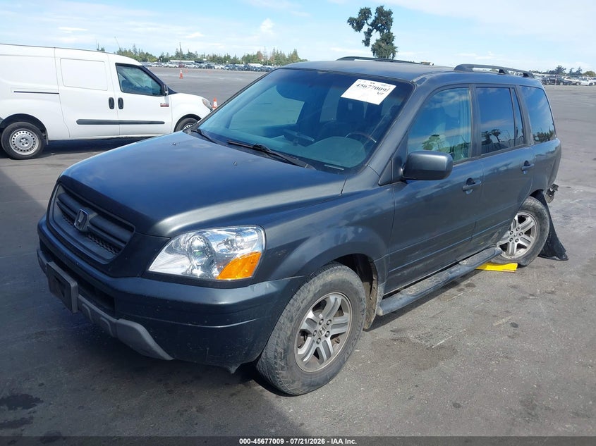 2003 Honda Pilot Ex-L VIN: 2HKYF18673H529324 Lot: 45677009