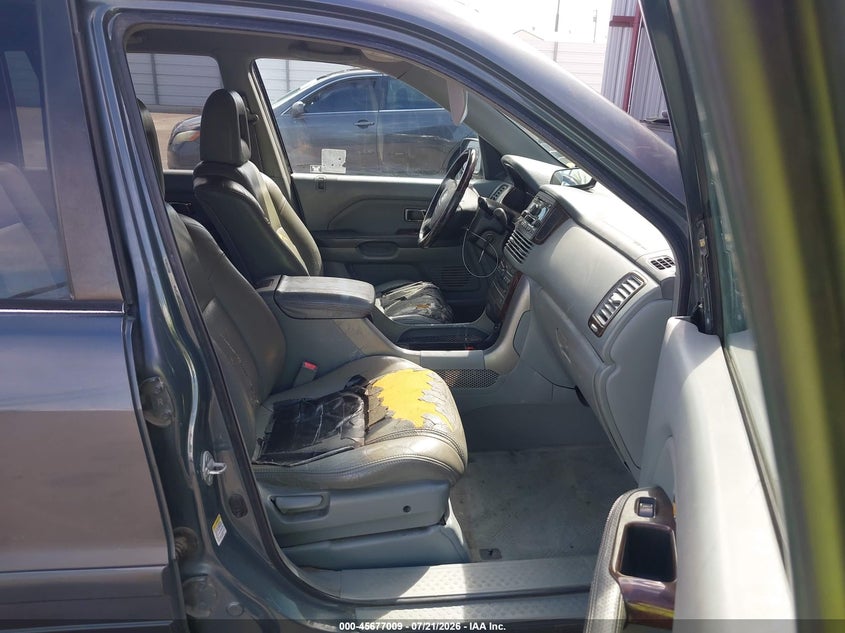 2003 Honda Pilot Ex-L VIN: 2HKYF18673H529324 Lot: 45677009
