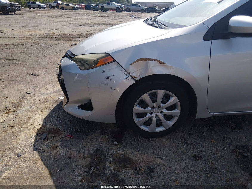 2019 Toyota Corolla Le VIN: 5YFBURHE4KP885006 Lot: 45677010
