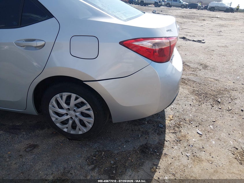 2019 Toyota Corolla Le VIN: 5YFBURHE4KP885006 Lot: 45677010