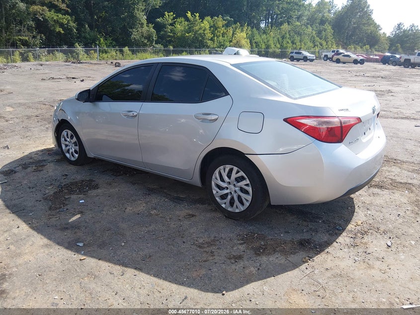 2019 Toyota Corolla Le VIN: 5YFBURHE4KP885006 Lot: 45677010