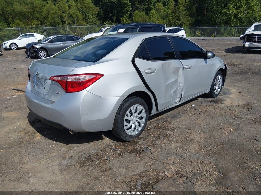 2019 Toyota Corolla Le VIN: 5YFBURHE4KP885006 Lot: 45677010