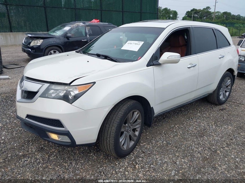 2013 Acura Mdx Advance Package VIN: 2HNYD2H63DH524704 Lot: 45677011