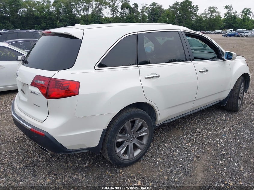 2013 Acura Mdx Advance Package VIN: 2HNYD2H63DH524704 Lot: 45677011