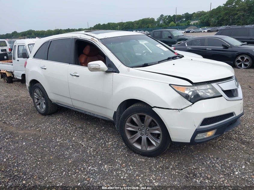 2013 Acura Mdx Advance Package VIN: 2HNYD2H63DH524704 Lot: 45677011