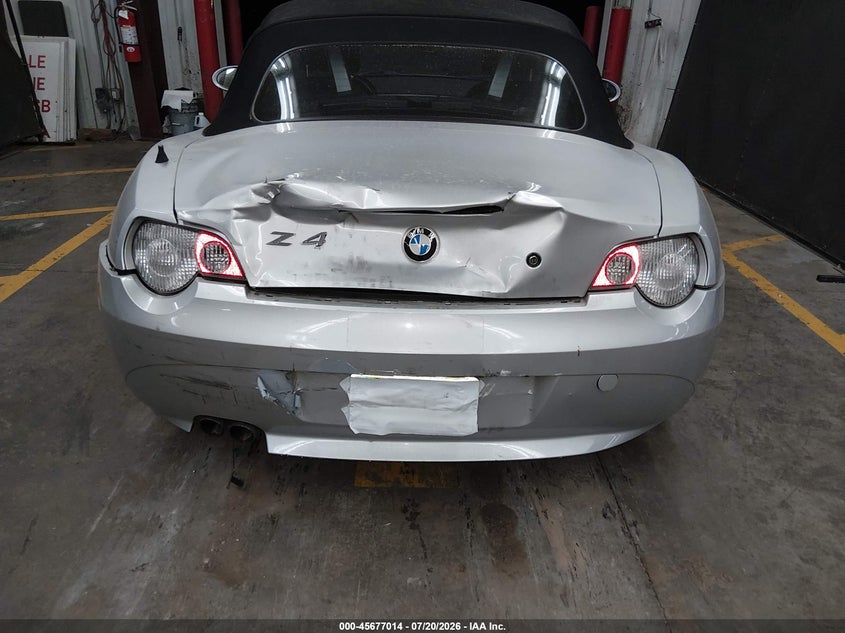 2004 BMW Z4 3.0I VIN: 4USBT53584LT25076 Lot: 45677014