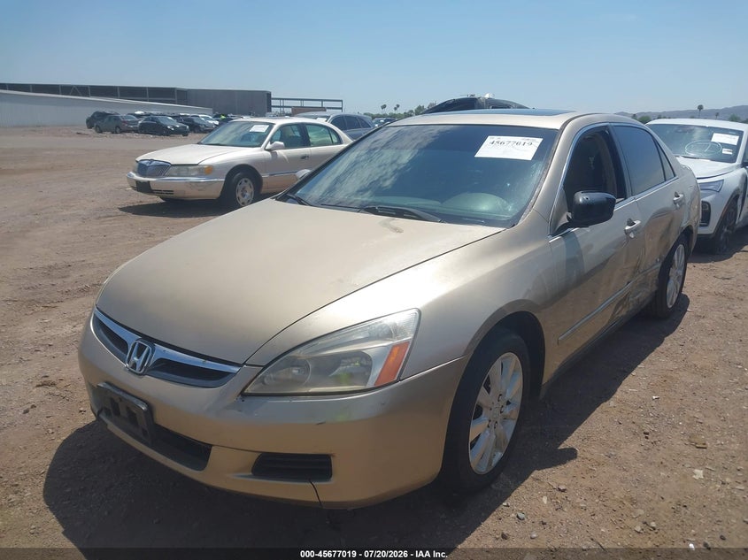 2006 Honda Accord 3.0 Lx VIN: 1HGCM66396A062250 Lot: 45677019