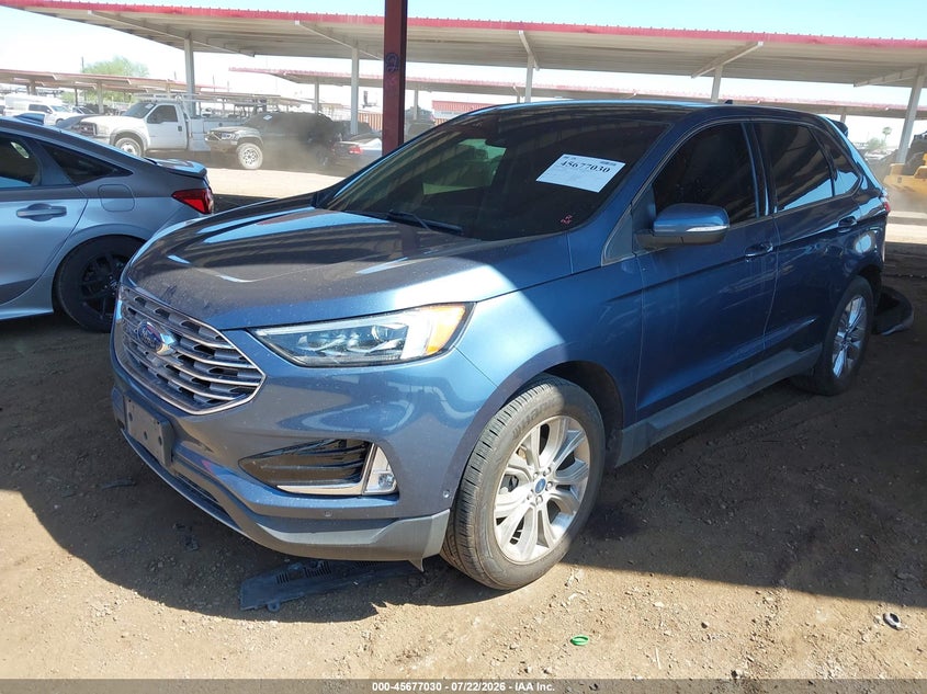 2019 FORD EDGE auction photo 2