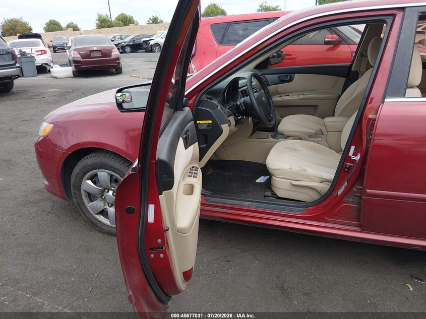 2010 Kia Optima Lx VIN: KNAGG4A87A5436867 Lot: 45677031