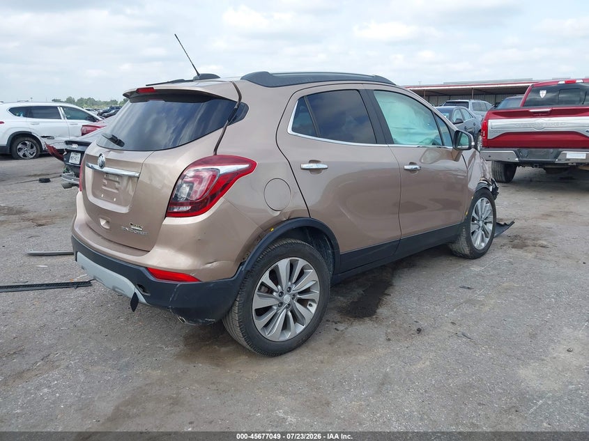 Vin: kl4cjasb6kb780893, lot: 46175649, buick encore fwd preferred 20194