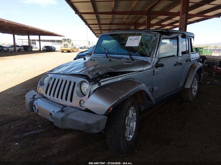 2018 JEEP WRANGLER JK UNLIMITED auction photo 2