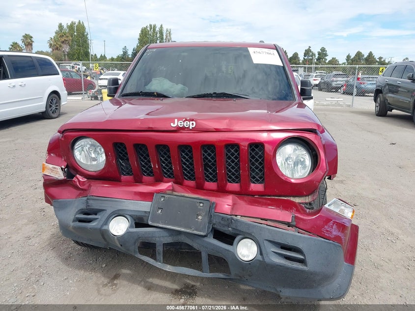 2017 Jeep Patriot Sport VIN: 1C4NJPBB7HD103723 Lot: 45677061
