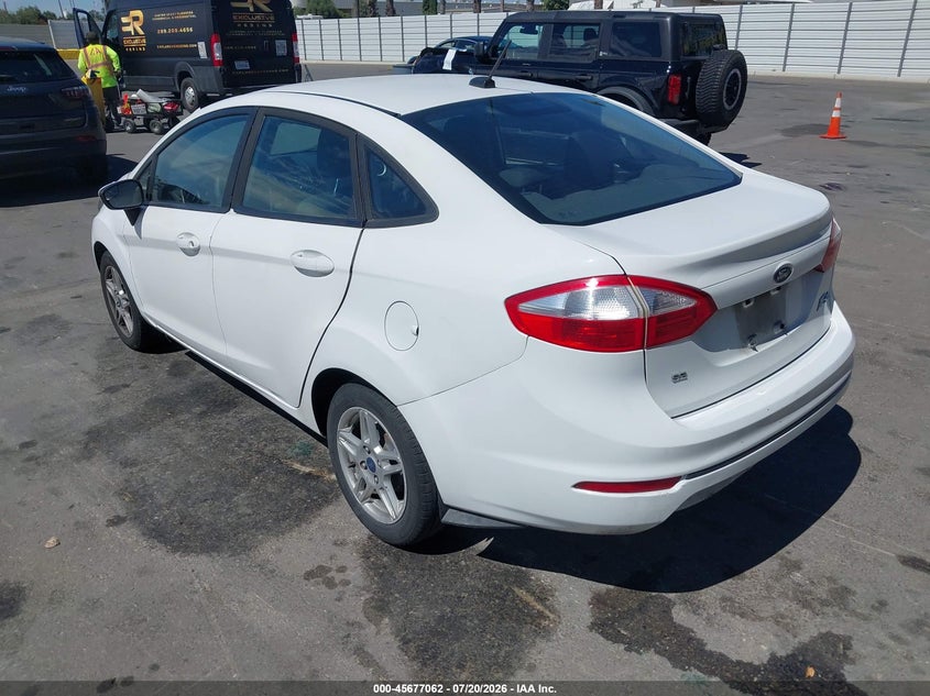 2017 Ford Fiesta Se VIN: 3FADP4BJXHM151016 Lot: 45677062