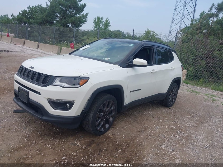 Vin: 3c4njdcb9lt119261, lot: 46175667, jeep compass high altitude 4x4 20202