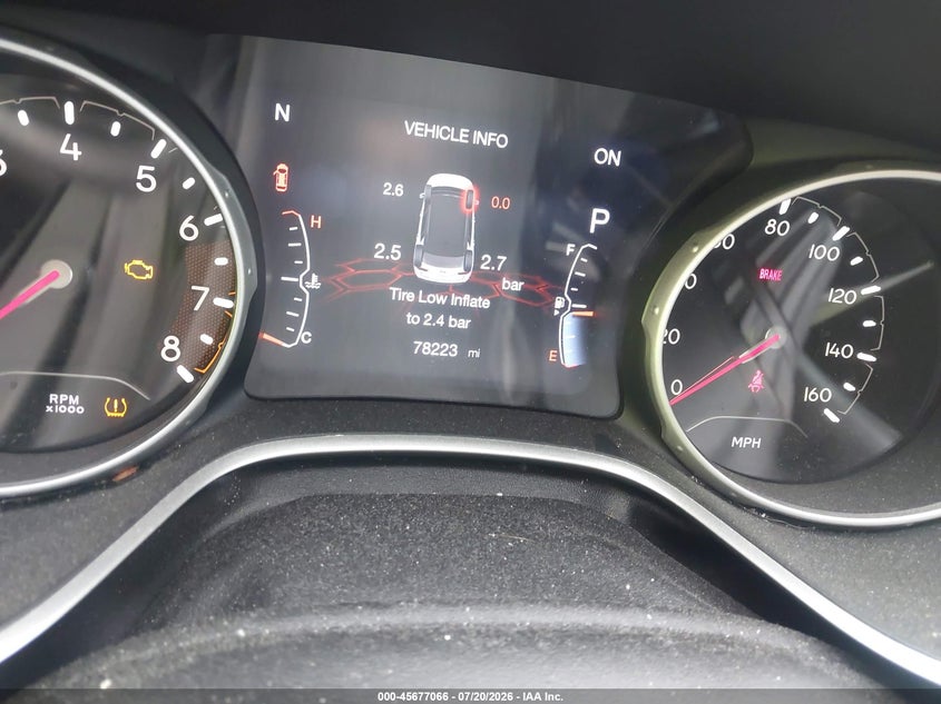 2020 Jeep Compass High Altitude 4X4 VIN: 3C4NJDCB9LT119261 Lot: 45677066