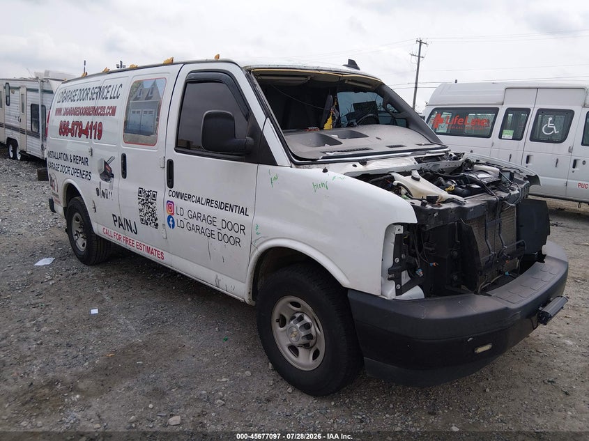 Vin: 1gcwgafg3l1269768, lot: 46175697, chevrolet express cargo rwd 2500 regular wheelbase wt 2020 img_1