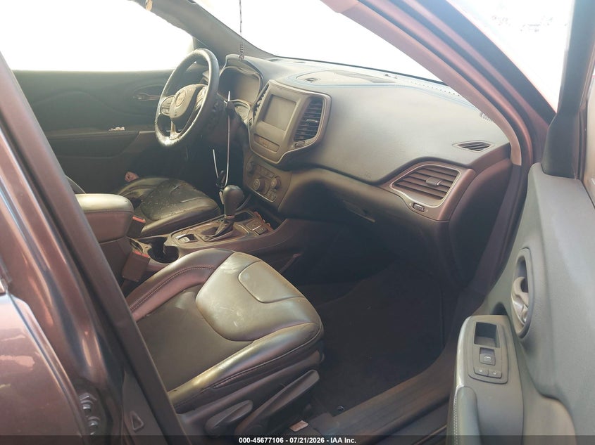 2019 JEEP CHEROKEE SPORT UTILITY VEHICLE 2.4L I-4 VVT, 180HP